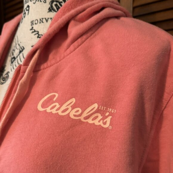 Women's Cabela's Cotton Hoodie - Zip Front Size 2XL - Picture 2 of 6